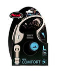 Flexi New Comfort Black Large 5M Tape