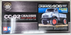 TAMIYA 1:10 RC MERCEDES-BENZ UNIMOG 406 PAINTED BODY CC-02 RC Assembly Kit 47465