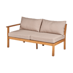 1898 Stockaryd sofa modul 2-seter venstre teak/beige