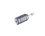 Shiverpeaks ®-Basic-S--Adapter, Klinkenstecker Mono 3,5Mm Auf Klinkenkupplung Stereo 3,5Mm (Bs57015)