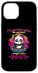 Coque pour iPhone 14 Né en 2015 Anniversaire Fun Panda Gaming Unlock The Next Level