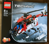 Lego 42092 Technic Rescue Helicopter 325 pcs 8+ ~ NEW lego sealed~