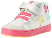 Agatha Ruiz de la Prada 231920 Chaussure Bateau, Argent métallique, 24 EU