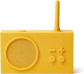 Tykho 3 Enceinte Bluetooth Portable Et Poste Radio Fm, Etanche Avec Batterie Rechargeable - Jaune