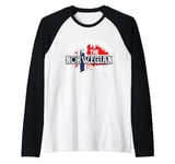 Mens Brave and Bold: Have No Fear, The Norwegian is Here Raglan Baseball Tee