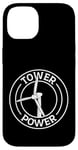 Coque pour iPhone 14 Opérateur D'éoliennes Tower Power