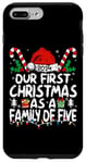 iPhone 7 Plus/8 Plus Our First Christmas As A Family Of Five 2024 For New Mom Dad Case