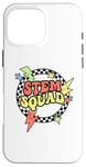 Coque pour iPhone 16 Pro Max STEM Squad Genius Experiment Costume Hourrah pour enseignants