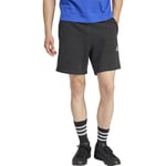 adidas Men's Seasonal Essentials Mélange Shorts, Black Melange, L