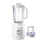 GEEPAS 650W Blender Smoothie Maker Ice Crusher Mixer  Juicer Vegetables White UK