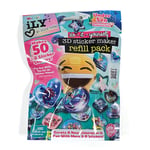 3D Sticker Maker Refill m/ 50 3D klistremerke shakers - Under Sea