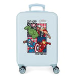 Marvel All Avengers Bagage à Main pour Enfants, Bleu (Bleu), 38 x 55 x 20 cm, Bleu, 38x55x20 cms, Valise de Cabine