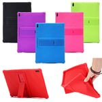 Tablet Cases For 10.1'' Lenovo Tab E10 Tb-x104f Stand Silicone Shockproof Shell