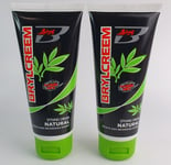 2x Brylcreem 90ml Natural Styling Cream Discontinued Rare Hair Style Brylcream