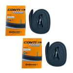 2x Continental 29" x 1.75 - 2.5 Schrader Valve Inner Tubes For Mountain Bikes