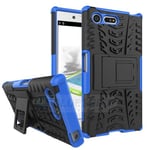 Sony Xperia X Compact      Heavy Duty Case    [Blue]