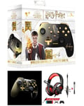 Casque Gamer SWITCH Nintendo SPIRIT MULTI-PLATEFORME + Manette SWITCH Bluetooth Harry Potter Noire Hedwige Nintendo Switch