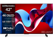 LG Electronics OLED42C44LA 42" evo C4 4K OLED Smart TV - Free 5 Yr Warranty