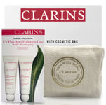 2 x 50ml Clarins UV Plus SPF 50 Multi-Protection Moisturizing Screen Translucent