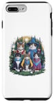 Coque pour iPhone 7 Plus/8 Plus Feline Fairytale : Cats Whiskered Wonders