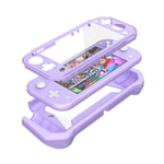 Switch Lite Case ¿¿Tui De Protection Pour Nintendo Switch Lite, Compatible Avec Nintendo Switch Lite Housse De Protection D'¿¿Cran Avec Poign¿¿E D¿¿Tachable Violet