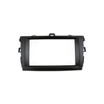 2-DIN monteringsramme Toyota Corolla (2008 - 2012) Sort