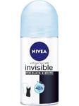 Nivea Invisible Black & White Deodorant Roll-On