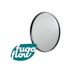 Eccelente Arredo Miroir rond 40cm cadre Noir mat - Fugaflow