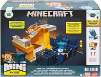 Minecraft Mini Mode Rise of the Warden Playset Includes Steve & Warden Figures