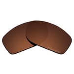 Hawkry SaltWater Proof Bronze Brown Replacement Lenses for-Oakley Fives Squared