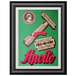 Barba Prints - Vintage Apollo Mikron Razor 13x18 cm