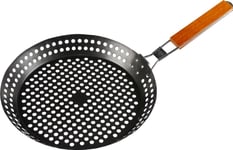 Mastergrill Steel Pan For Fat-Free Grilling, 30Cm (Mg249)