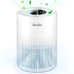 Aircillin Air Purifier, Air Purifiers for Home Bedroom with 4-Stage H13 Hepa Filte, up to 765Sq Ft, Quiet Air Cleaner for Dust, Odor, Pet Dander, Smoke, Remove 99.99% Particles Down to 0.1 microns