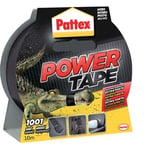 Henkel - Power Tape Pattex noir haute résistance, de 50 mm de large et d'une contenance de 10 ml.