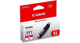 Canon cartouche d'encre cli551xlm magenta haute capacitã© 680 pages pack de 1 xl