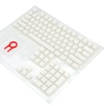 Pudding Keycaps - Redragon Scarab A130 White, Double Short, Pbt