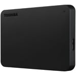 Toshiba Ulkoinen Hdd-kiintolevy Canvio Basics Usb 3.0 1tb Musta