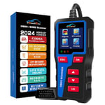 DonosHome OBD2 Diagnostic Auto Valise Voiture OBD Diagnostique Français Auto Multimarque pour BMW Peugeot VW Véhicule Lecteur de Codes de Panne Mote