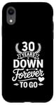 iPhone XR 30 Years Down Forever To Go Wedding Anniv Married Couple Case