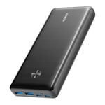 Anker Powercore III Elite 26 000 mAh 87W Powerbank 2x PD USB-C &amp; 2x USB-A - Svart