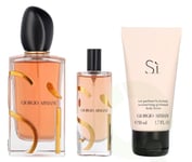 Armani Si Giftset 165 ml 100ml/15ml/50ml