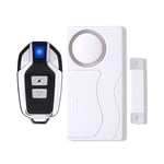 HoneTeek Window Door Security Alarm with Remote | Door Alarm for Home Security& Kids Safety | Door Window Alarm Sensor | Home Security System | Opening Entering Alert | Anti-Theft Alarm