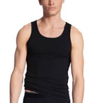 Calida Pure and Style Athletic Shirt Svart bomull Small Herr