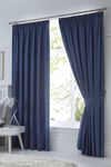 'Dijon' Thermal and Blackout Fully Lined Pencil Pleat Curtains