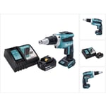 Dfs 452 RM1 Visseuse plaque de plâtre sans fil 18 v Brushless + 1x batterie 4,0 Ah + chargeur - Makita