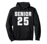 Funny Graduation Gifts Class of 2025 Senior Boys and Girls Pullover Hoodie