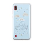 ERT GROUP Original Disney 101 Dalmatians TPU Case for Samsung Galaxy A10, Liquid Silicone Cover, Flexible and Slim, Protective for Screen, Shockproof and Anti-Scratch Phone Case Blue