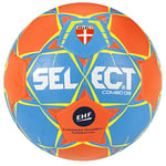 SELECT Combo Ballon de handball Adulte Unisexe, Bleu-Orange Taille 1