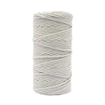 Vaessen Creative Corde Macramé - Vert Menthe - 3 mm x 100 m - 100% Coton - Fil pour Bracelets Brésiliens, Suspension pour Plantes, Crochet, Rideaux, Attrape-Rêve et Décorations