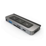 6941921147099 HYPER HD449 laptop dock/port replicator Grey Hyperice